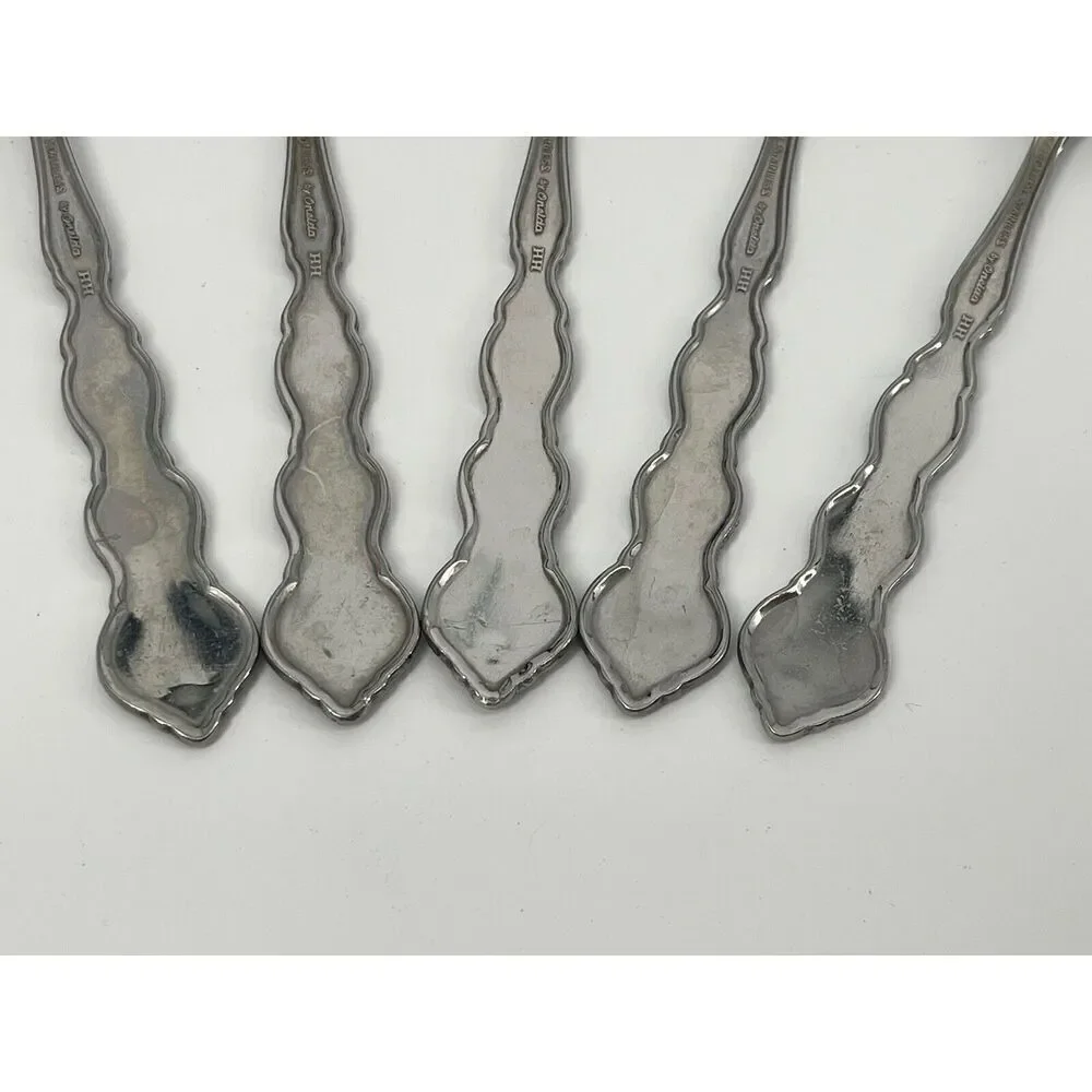 Oneida Distinction Deluxe VALERIE HH Stainless Steel TEASPOONS 6